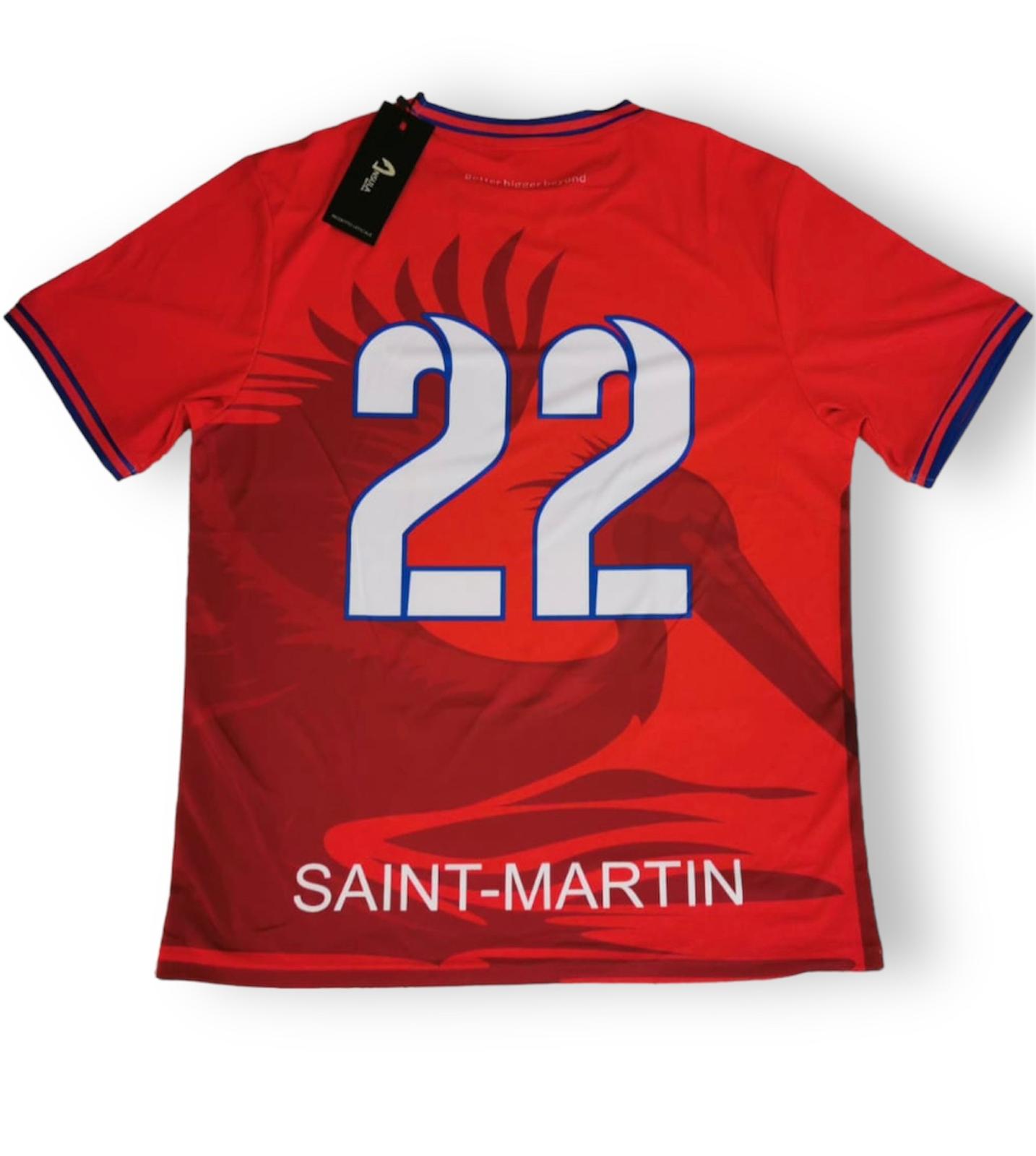 Maillot Domicile Sélection territoriale Saint-Martin 2024 2025