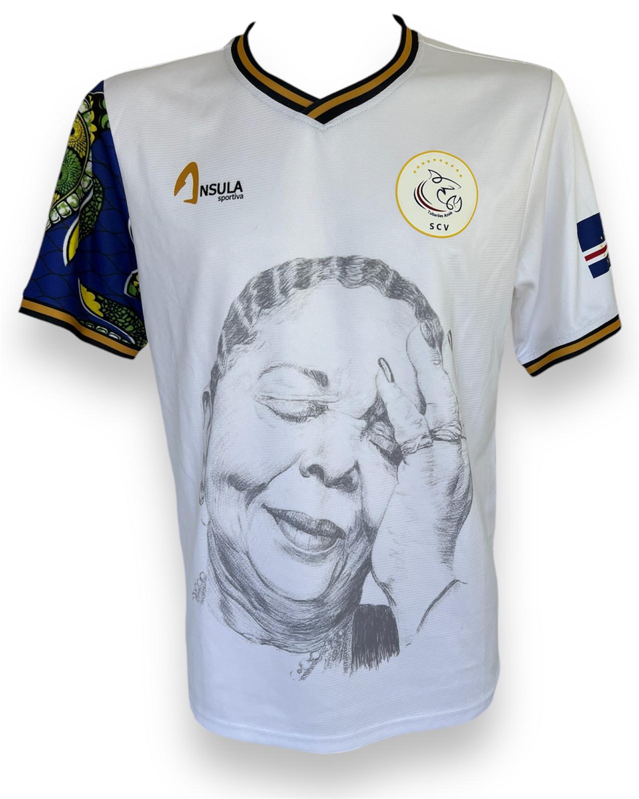 Maillot Diaspora Cabo Verde édition limitée Ave Cesaria