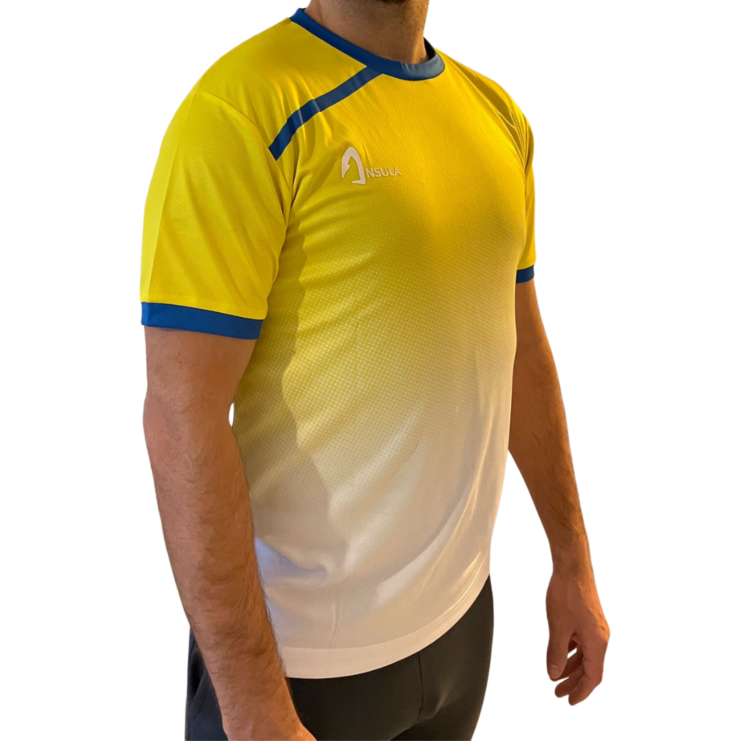 Maillot Azur et or (avec numéro au dos)